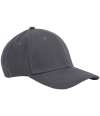 BB820 B820 Beechfield EarthAware® Classic Organic Cotton 6 Panel Cap Graphite Grey colour image